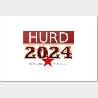 Hurd for President Posters and Art